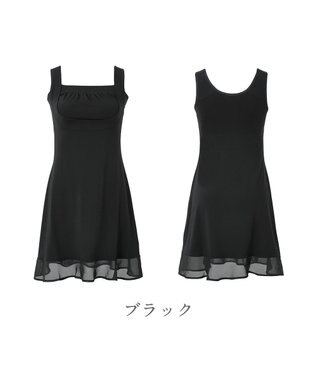 BRADELIS New York 【BRADELIS NewYork peace】　綿混楽々バストスリップ ブラック