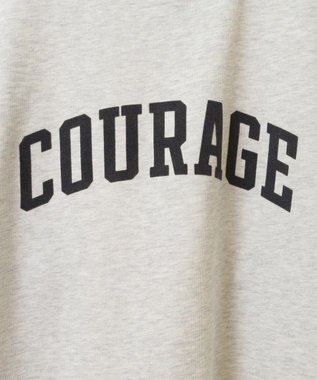 AMERICAN HOLIC ＣＯＹＲＡＧＥフロッキーロングスウェット2 Oatmeal