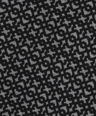 23区GOLF 【WOMEN】裏起毛ジャージーパンツ ストレッチ モノグラム 上品スタイル ブラック系5