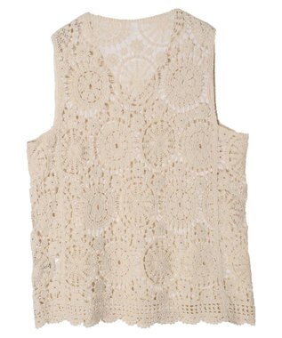 CRAFT STANDARD BOUTIQUE レースベスト Ivory