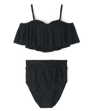 San-ai Resort（三愛水着楽園） 【SALE】ワコール定番商品カップ使用GHIカップの大きなお胸に対応【グラマラスフィット】ワイヤー水着　9D-M　【San-ai Resort（サンアイリゾート）】 ブラック