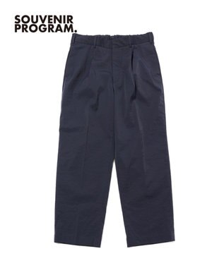 J.PRESS MEN 【J.PRESS ORIGINALS】【UNISEX】High Power Stretch Mechanical 1Tuck Slacks / New Wide Piped Stem