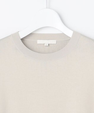 自由区 L 【カタログ掲載】ジャカードコンビ ワンピース ベージュ