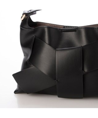 UNBILLION カシュカシュ cachecache / ビッグリボンスワローマチ2wayショルダー ブラック