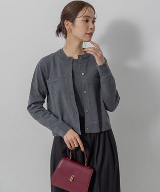 組曲 S ニューシックニット カーディガン グレー系