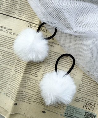 WEGO L2Pポンポンヘアゴム