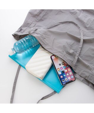 UNBILLION カシュカシュ cachecache / パッカブルナイロン2wayトート ライトグレー