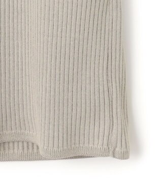 ICB L 【洗える】 ４×２リブ プルオーバー ライトグレー系