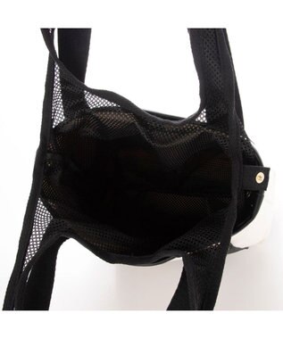 UNBILLION cachecache メッシュエコバッグ付きキャンバステープトート アイボリー