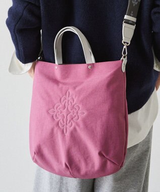 russet 《15か月連続！ブランド月間ランキング1位》コーデュラナイロン 2WAYトートバッグ(CE-1404-WEB) LotusPink
