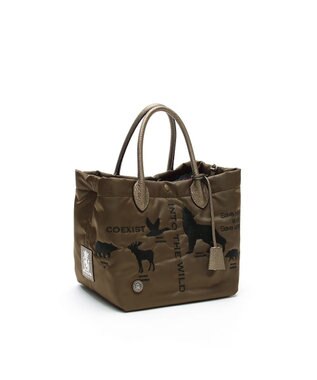 A.D.M.J. 【ナイロン】キューブトート25cm(Dカン＋) BAMBOO