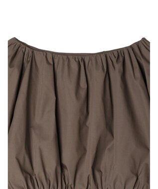 Green Parks ■ＥＳＣＡＲ　ギャザーショートプルオーバー Gray Beige