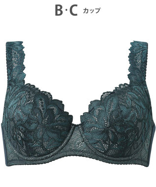 Wing ブラジャー Wing Lesiage 包みこむようなフィット感 安定感のあるつけごこち 肩にくいこみにくい ブラ PB3010 ウイング／ワコール