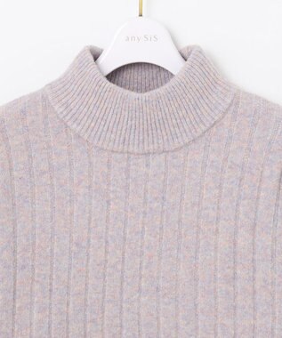 ANY SIS S 【洗える】シャーベットカラー ニット ラベンダー