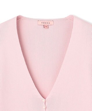 TOCCA BOOM KNIT ボレロ ピンク系