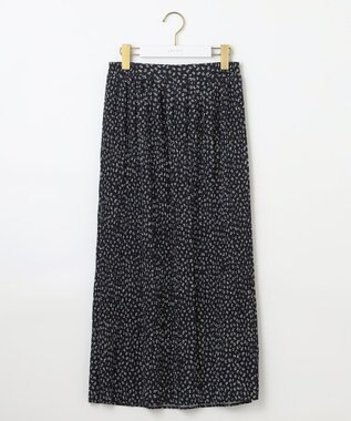 ANY SIS 【洗える】ナロー プリーツスカート ブラック系3