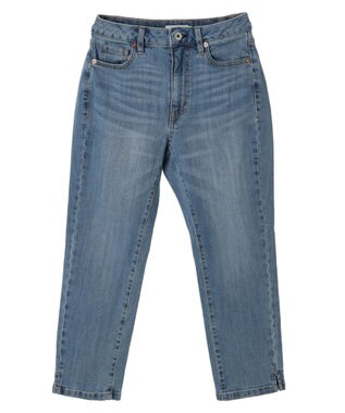 earth music&ecology クロップドデニムパンツ Light Indigo