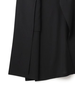 23区 【CLASSY. 10月号掲載/洗える】ドレープ ジレ ブラック系