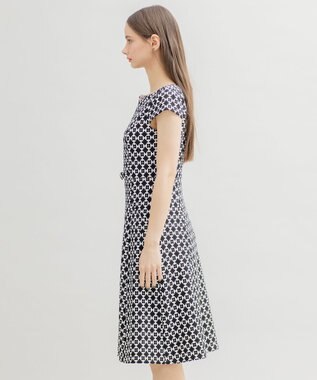 TOCCA 【洗える！】FOUR LEAVES ドレス ブラック系5