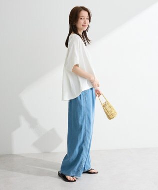 Green Parks 【適ON】遮熱ドルマンカットプルオーバー Off White