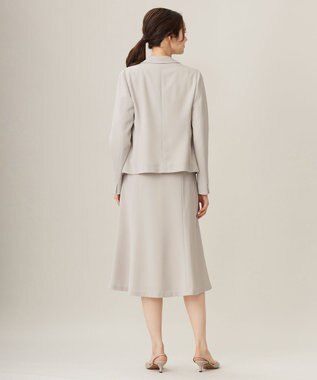 自由区 【セットアップ対応・UVカット・接触冷感・洗える】ライトストレッチテーラード ジャケット ベージュ