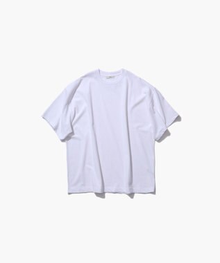 ATON FRESCA PLATE | ルーズフィットＴシャツ - UNISEX WHITE