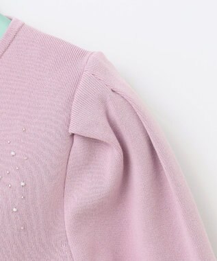 TOCCA 【洗える！】MINOSA KNIT カーディガン ラベンダー系