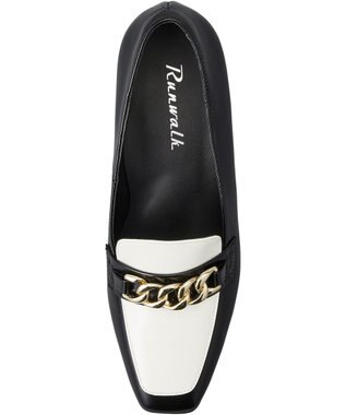 ASICS WALKING ランウォーク レディース 4.0cm ヒール 2E ブラック系