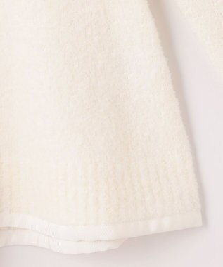 #Newans 【洗える】フレアシルエットチュニックニット ホワイト系