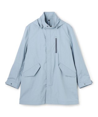 JOSEPH HOMME 新素材【高機能素材/ライナードッキング対応】トラセアナイロンタッサー　モッズコート スカイブルー系