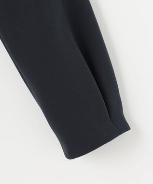 J.PRESS LADIES 【セットアップ対応・洗える】セラテリーダブルクロス ワンピース ネイビー系