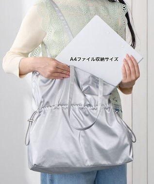 ROOTOTE 3636【シャーリングトート】SC.トール.メタリック-A 01：シルバー