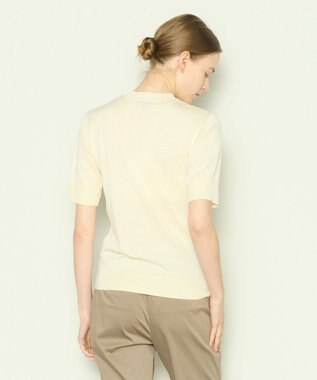 JOSEPH シルクコットン　ニットTEE Papyrus