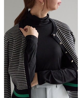 Te chichi 吸湿発熱タートルネックカットソー《2025winter catalog item》 ブラック