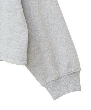 Green Parks ＡＮＧＥＬ　ＢＬＵＥ長袖ロゴ刺繍プルオーバー Gray