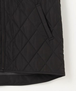 ANY SIS L 【撥水】キルティングジップ アウター ブラック