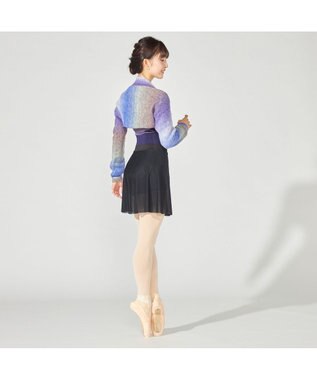 Chacott ショートスパッツ付スカート ブラック