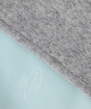 TOCCA LOOFAH ショールカラーウールコート グレー系