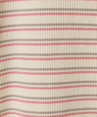 AMERICAN HOLIC リブ　５分袖トップス Pink