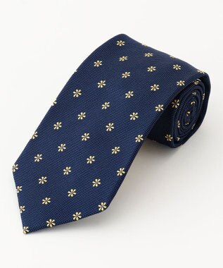  ヴィンテージジャガード/花小紋柄ネクタイ