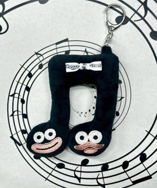 WEGO るんるん音符モンスターぬいぐるみキーホルダー