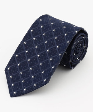 JOSEPH HOMME 【日本製】ドットチェック　ネクタイ