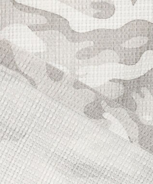 JOSEPH ABBOUD MOUNTAIN 【軽量/ストレッチ】メッシュサッカーカモ アウトドア シャツ アイボリー系6