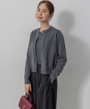 組曲 S ニューシックニット カーディガン グレー系
