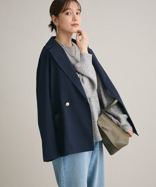 Green Parks スパンコールニットプルオーバー Gray Mixture