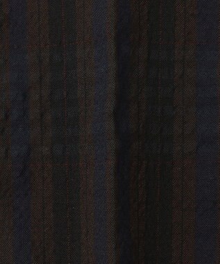 J.PRESS MEN J.PRESSアーカイヴパターン ダークチェックサッカー スラックス ダークブラウン系4