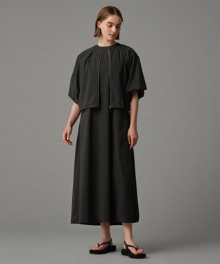 uncrave 【撥水・接触冷感・UVカット・洗濯機洗い可】マルチファンクションナイロン ２WAYブルゾン（uncrave STANDARD） スレートA