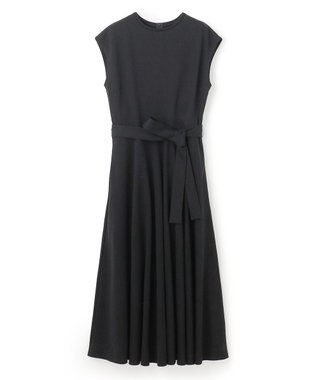 uncrave 【UVケア・接触冷感】ダブルフェイスジャージーワンピース（uncrave STANDARD） ブラック