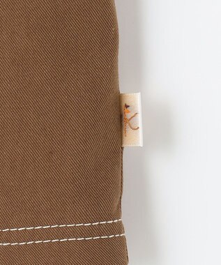 組曲 KIDS 【110-140㎝】リボンポケット ショートパンツ ブラウン系