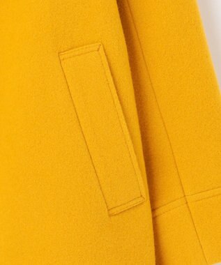 J.PRESS LADIES 【WEB限定カラーあり】Jackal ソフトメルトン Pコート 【WEB限定】イエロー系